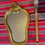 Vintage gold mirror 32 X 18cm