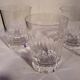 Set of 6 crystal cups