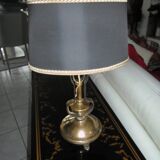 Old bronze liner lamp with 1930-era 1930-Old Style