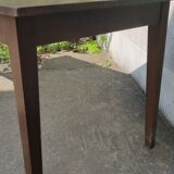 Massive beech farm table