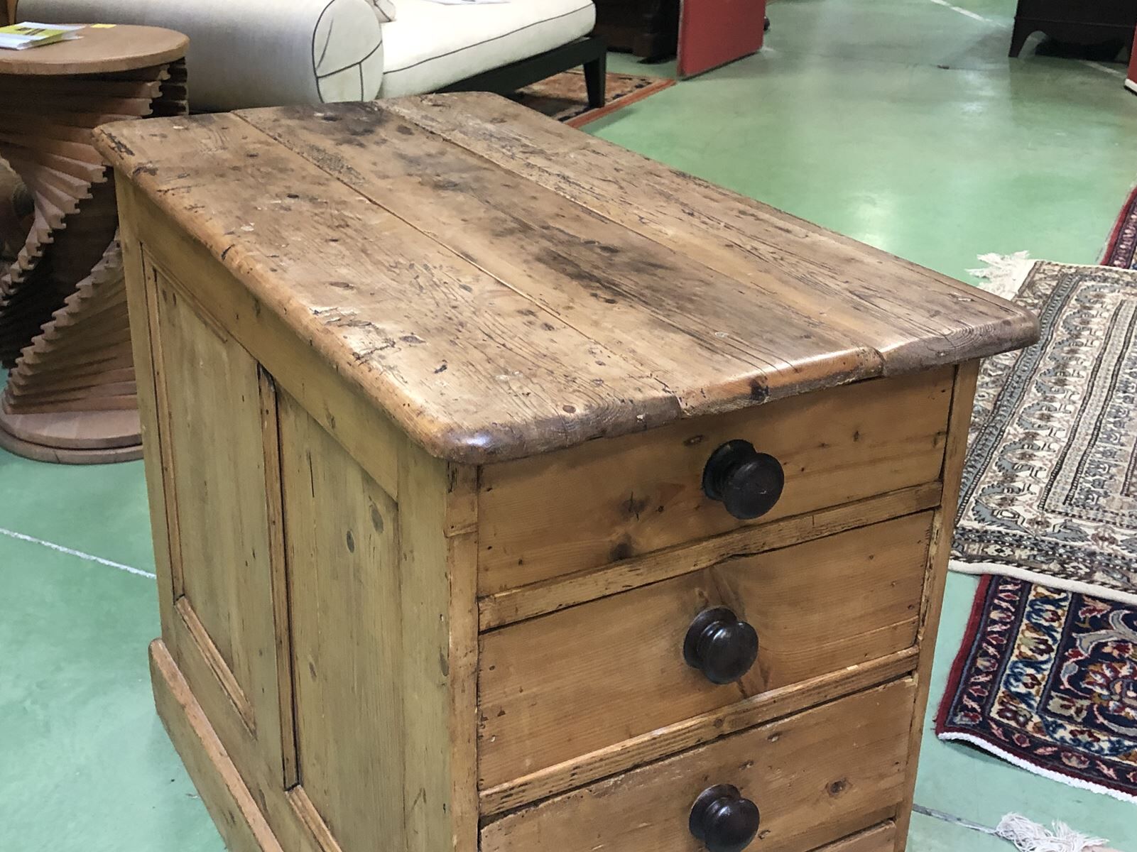 19th century fir counter