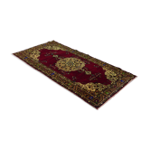 Anatolian handmade vintage rug 268 cm x 135 cm