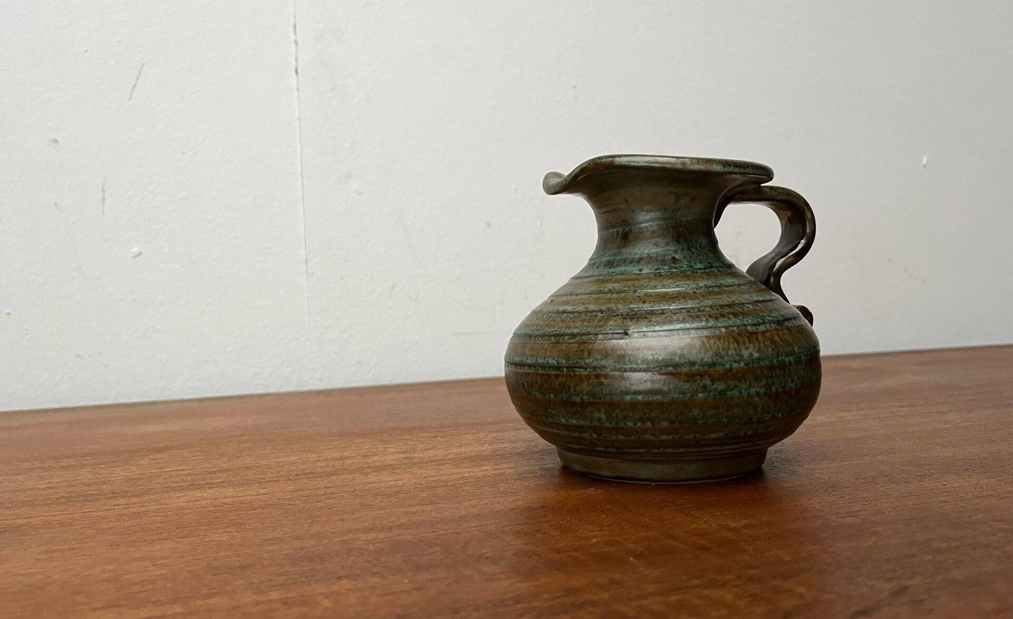 Mid-century pottery vase from the 1960s.