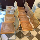 Set of 8 chairs by Marcel Breuer