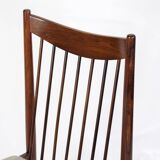 Set Of 4 Dining Chairs Model 422 Made In Rosewood By Arne Vodder From 1960s