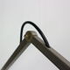Yellow & grey Wim Rietveld 'Panama' wall lamp 4050 for Gispen 1955s Dutch design