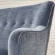 1970s, Danish 2-seater sofa, furniture velour, beech wood.