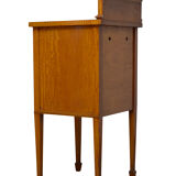 Edwardian satinwood bedside cabinet