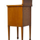Meuble de chevet édouardien en bois satiné