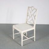 1970s Faux bamboo dining chairs from Spain