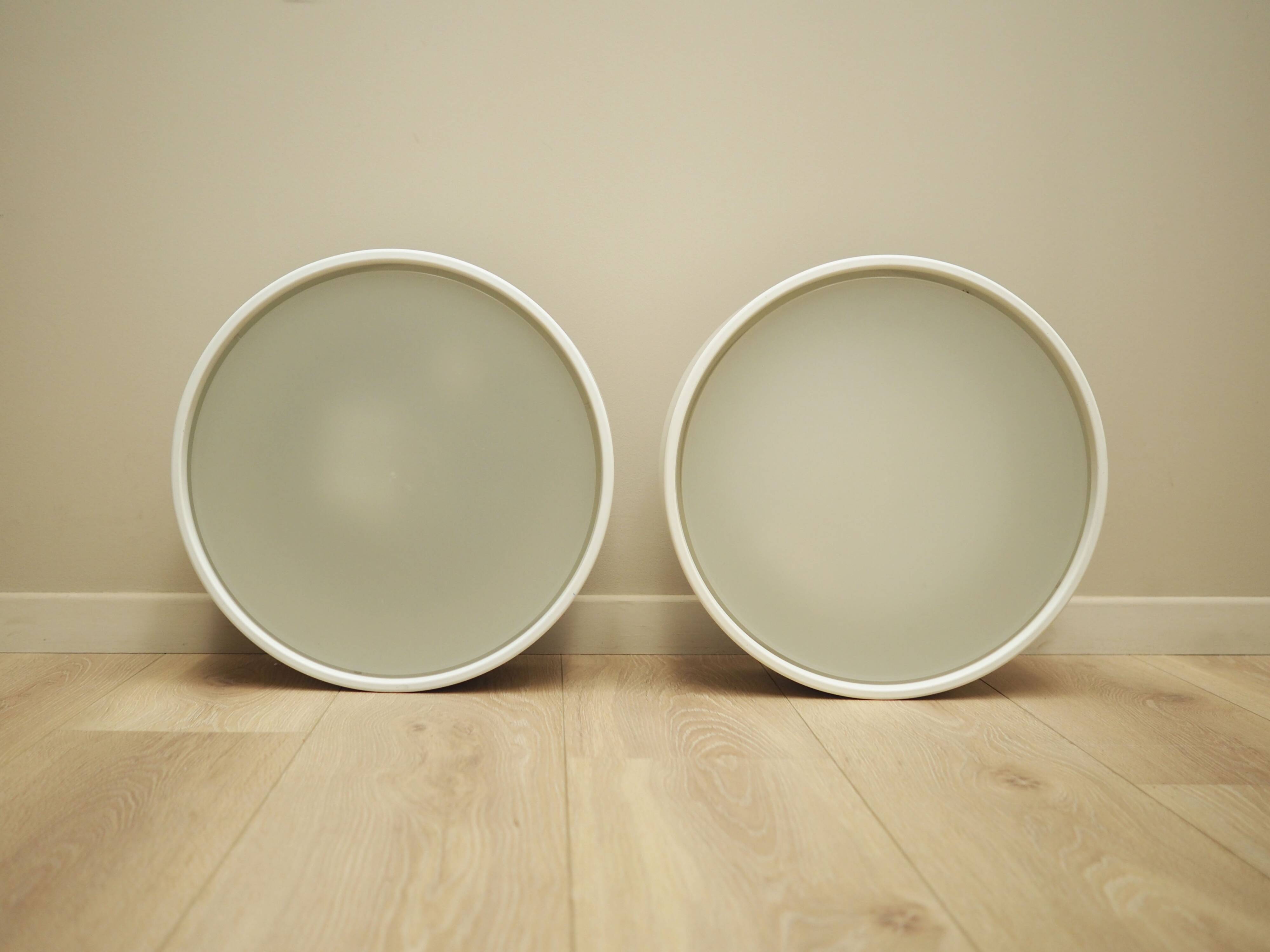 Set of two wall lamps, Danish design, 1990s, production: Denmark