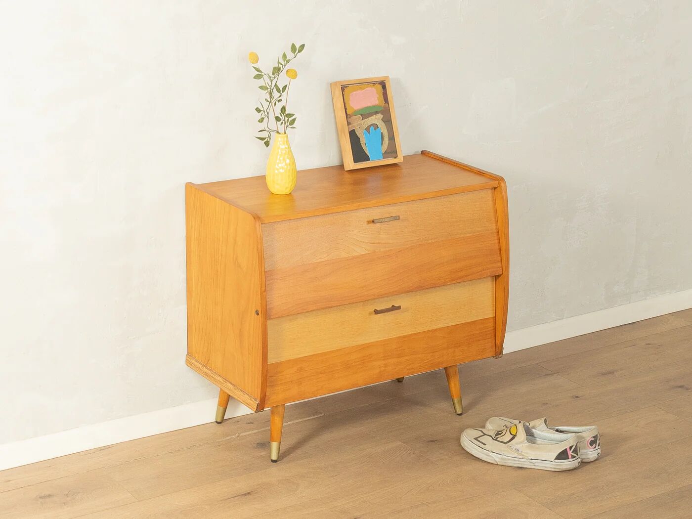 1950s Mid-Century Shoe Cabinet