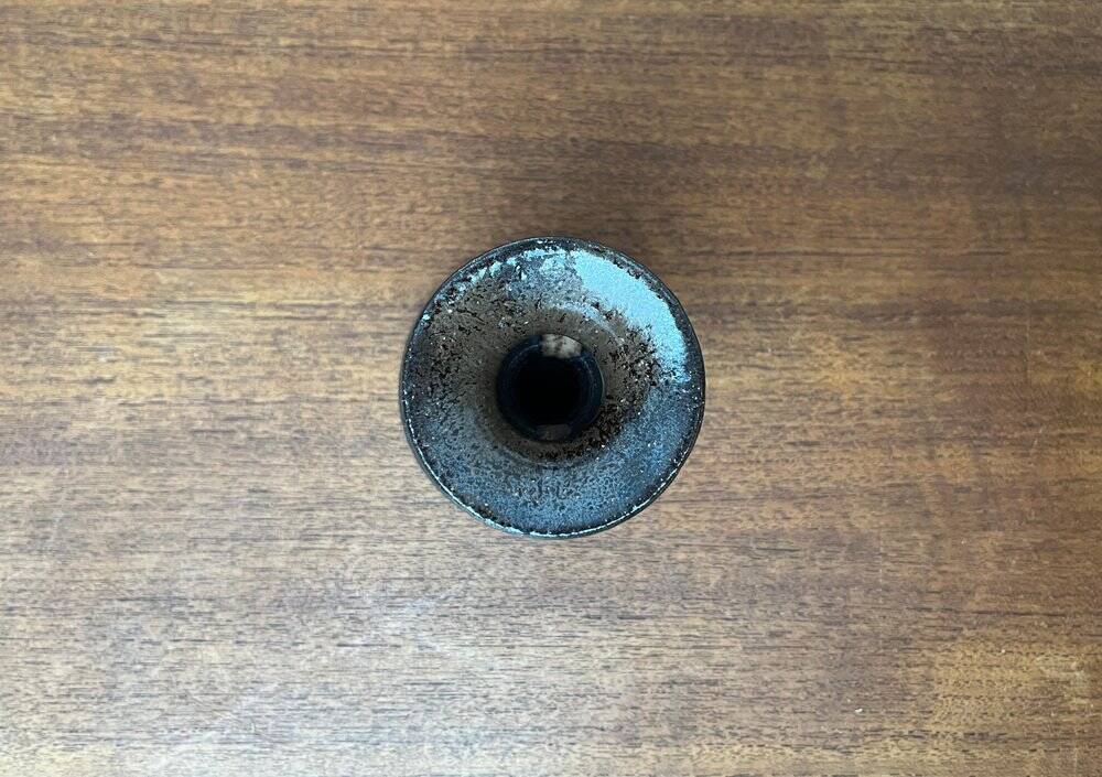 Danish workshop candlestick from the mid-century by Lehmann Pottery, 1960s