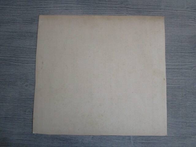 Original old watercolor - Interior architecture