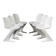 White Kangaroo Chairs by Ernst Moeckl for Horn, 1960s | Set of 6
