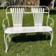 Old garden bench