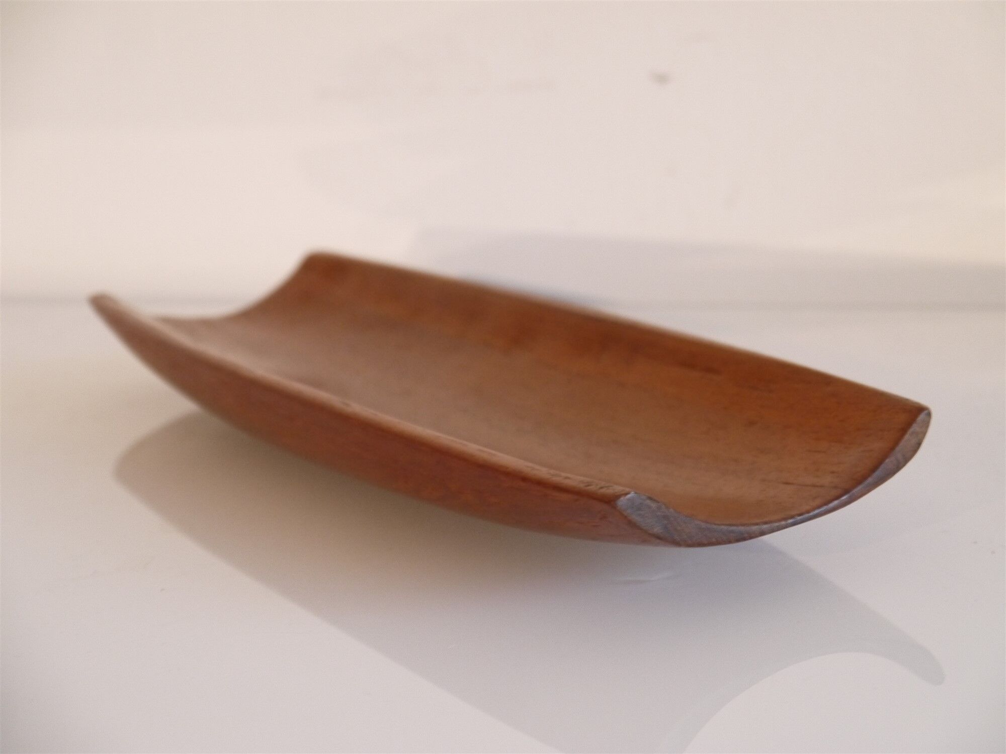 Scandinavian teak trinket bowl 1960