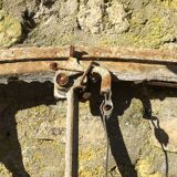 Former cast iron factory window