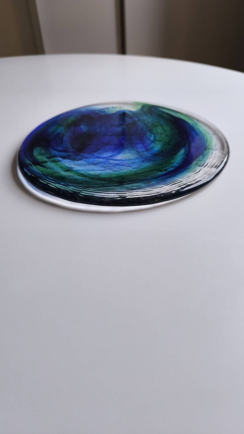 Dessous de plat en verre de Murano 1980