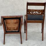6 English chairs