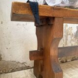 Pair of walnut benches 1900