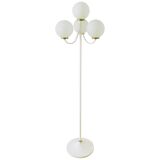 Kaiser white floor lamp, Germany, 1960s