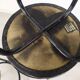 3 vintage black bar stools