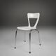 Vintage White Gilac Dining Chair, 1960s