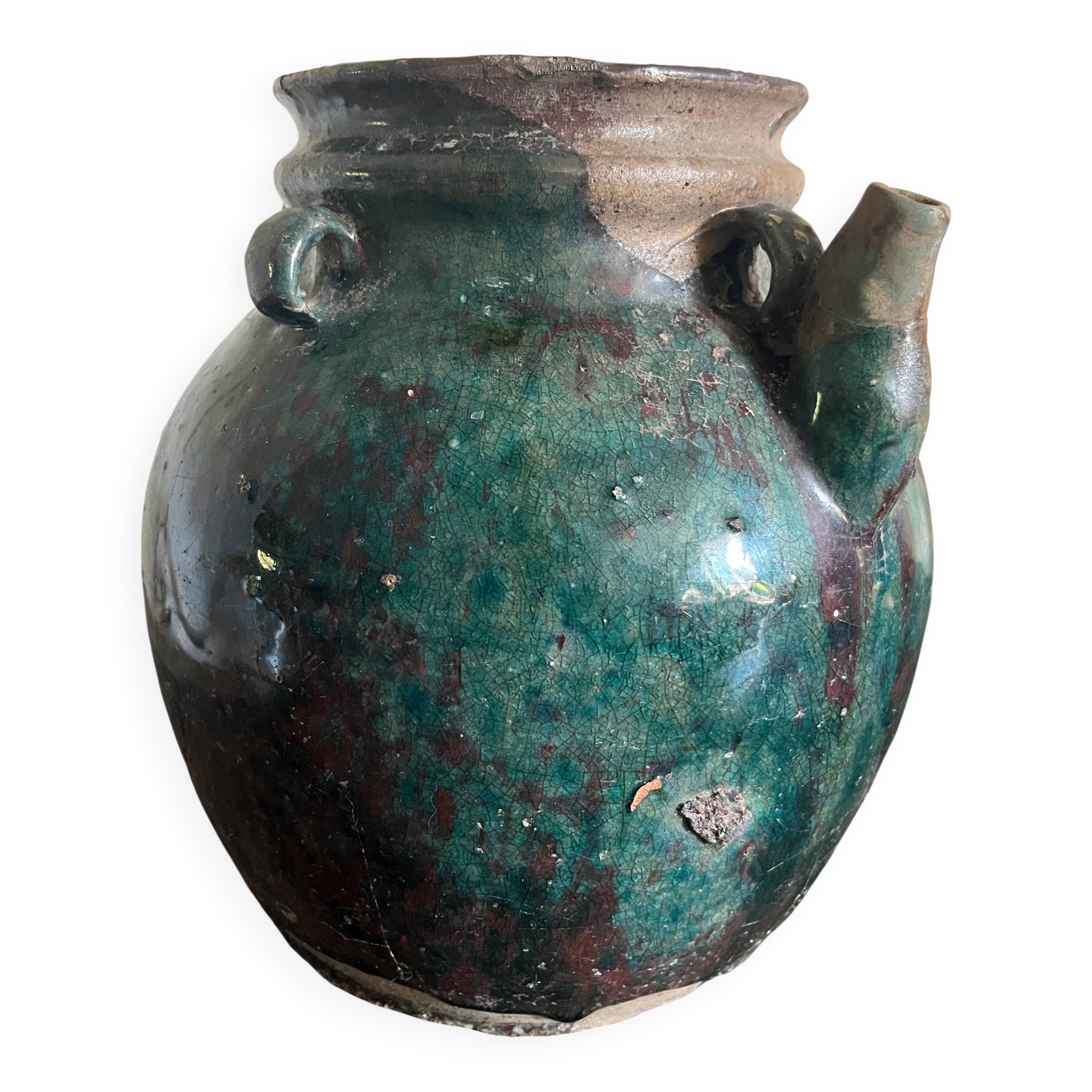 Jar China Glazed stoneware Martaban Alcohol or wine pot 18th/19th century