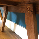 Bedside table compass legs