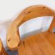 Set of 4 armchairs in pine from the 60s and 70s