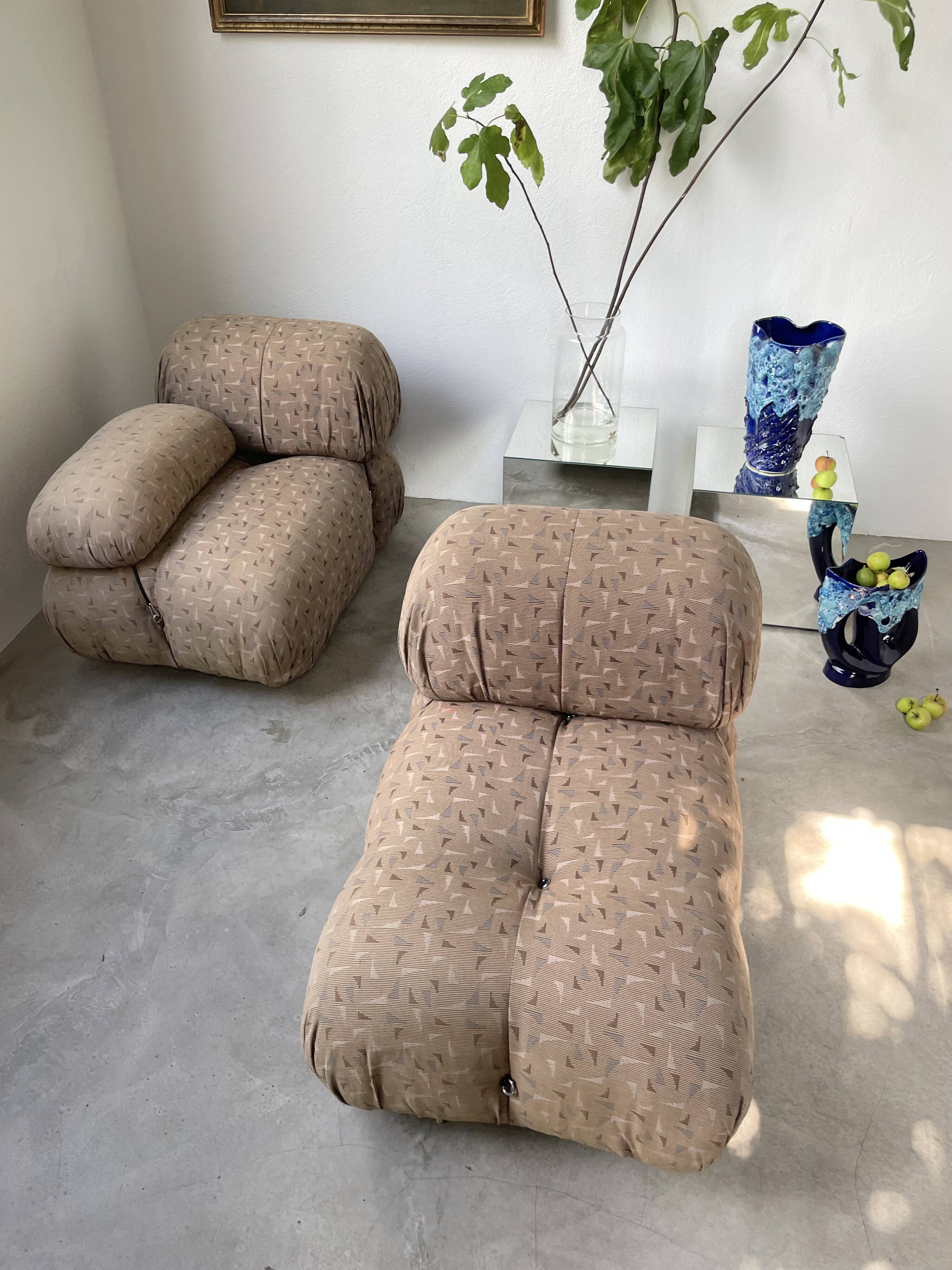 Mario Bellini “Camaleonda” armchairs for B&B Italia