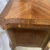 Pair of louis XV bedside tables in marquetry