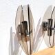 Paire de lampes d'applique dlg Veca Italie