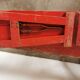 Paire de bancs pliants en bois