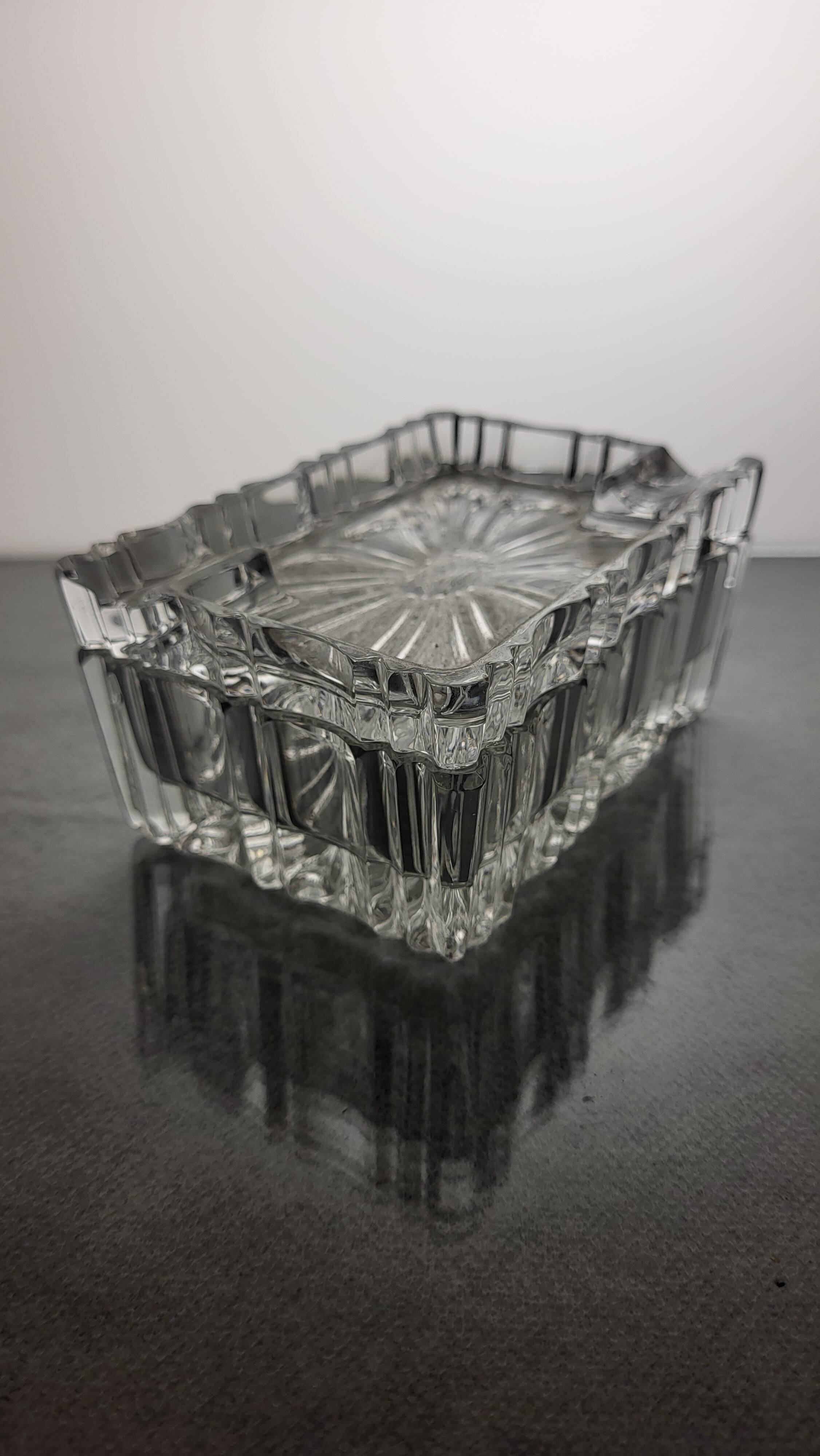 Glass ashtray