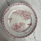 Set of 5 flat plates Terre de Fer Onnaing Moisson