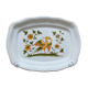 Earthenware dish signed Moustiers