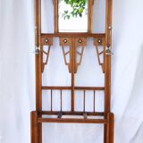 Art deco cloakroom coat rack