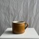 Stoneware mug with handle