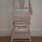 Children's wooden high chair