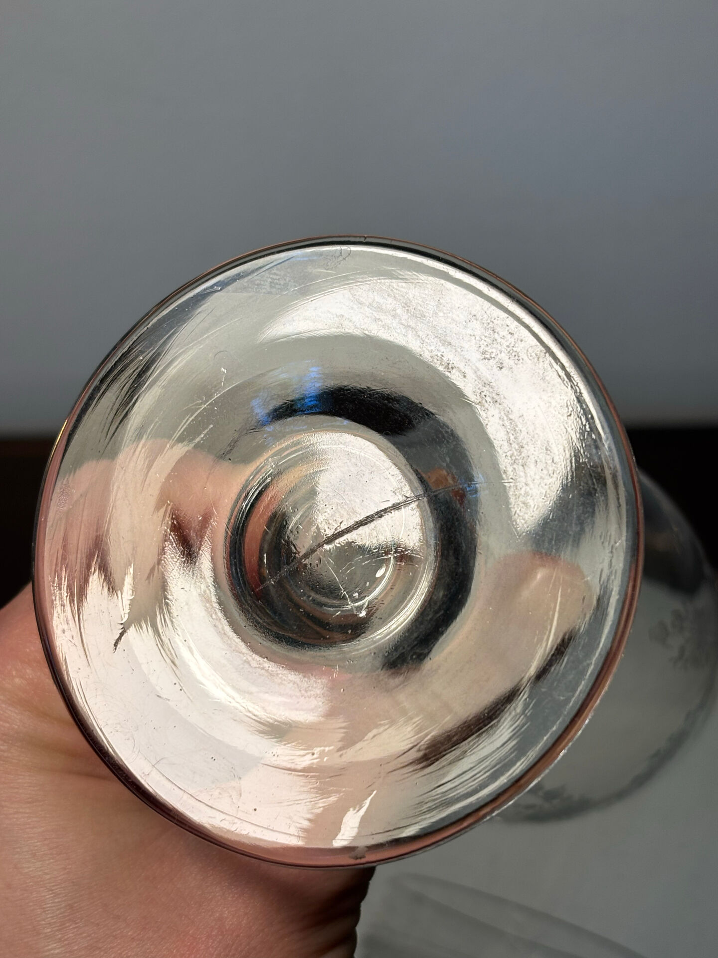 Verre à eau Meisenthal début du 20eme