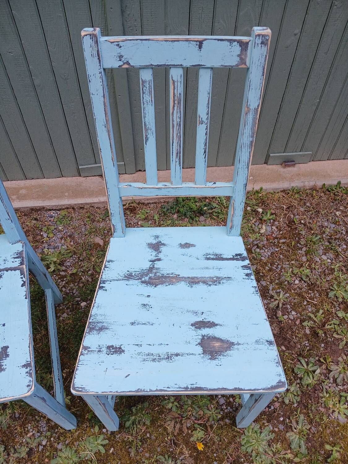 2 vintage style chairs
