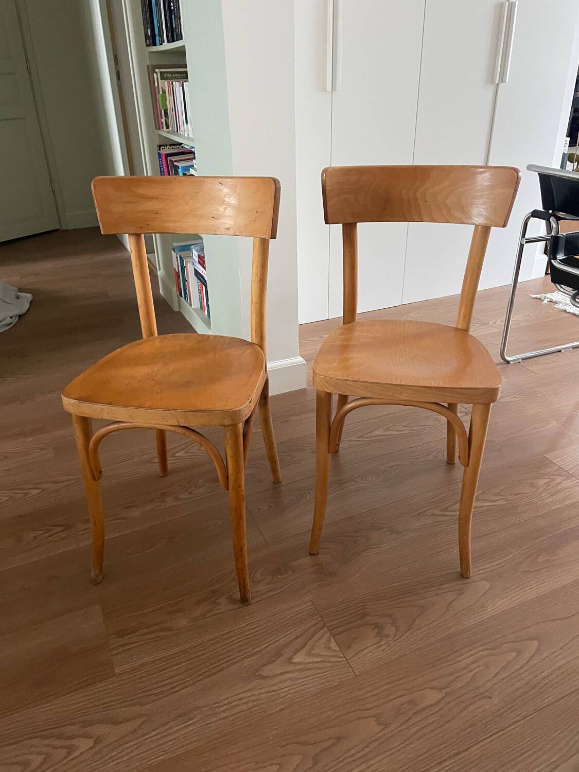 Lot de Chaises Thonet vintage, chaise vintage, chaise de salle à mange