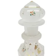 AXS glass decanter in Biedermeier style