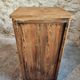 Small vintage pine storage cabinet – Antique French workshop furniture