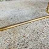Table basse vintage en marbre et onyx circa 60/70
