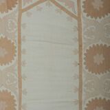 Hand knotted rug, vintage Turkish rug 108x127 cm