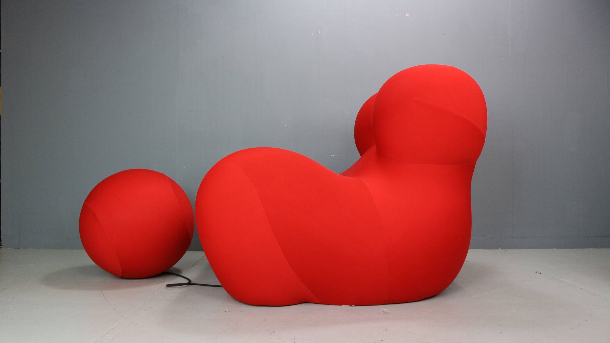 "Big Mama" Up 5+6 Chair and ottoman By Gaetano Pesce For B&B Italia