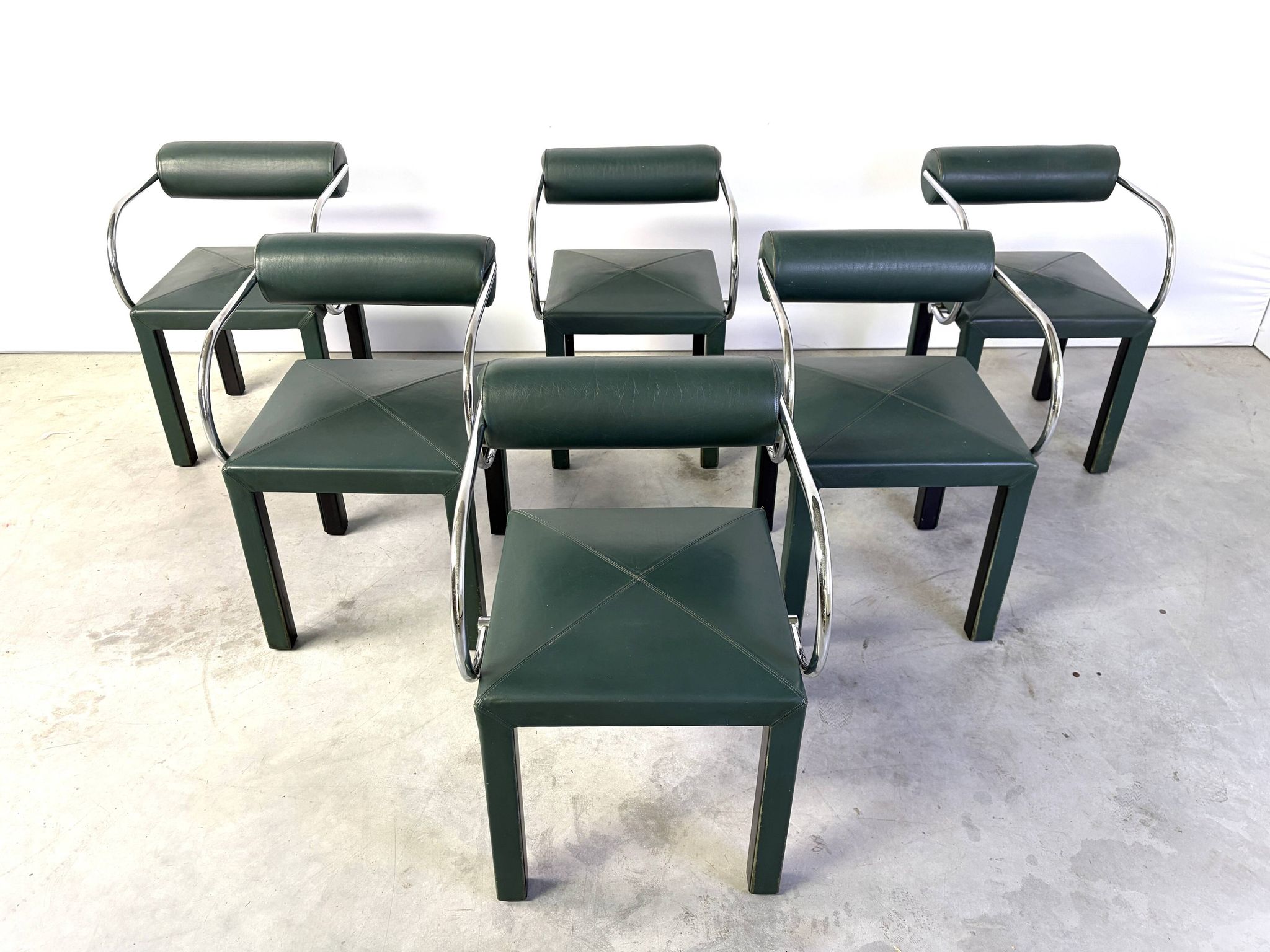 Arcadia dining chairs by Paolo Piva for B&B Italia set of 6
